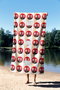 Mijölnir Tokyo Rising Sun 70 Toalla de Playa Multicolor Microfilamento 70x130 cm 70% Poliéster 30% Poliamida