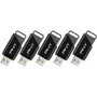 PNY Attaché X - Paquete de 5 Unidades - Memoria Flash USB 3.2 - 32 GB - Velocidad Hasta 130 MB/s - PNY0751492793672