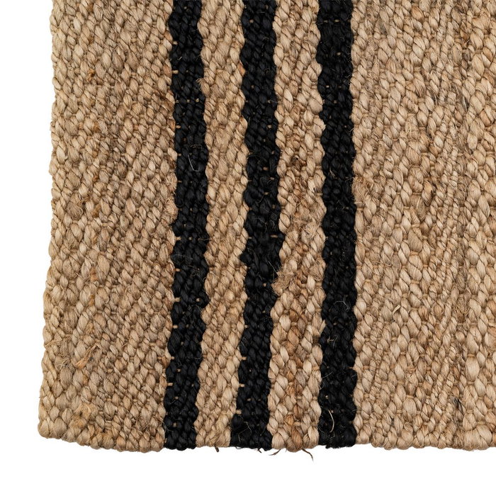 Alfombra Natural-Negro Yute Altea 70 X 170 cm Alfombra Natural-Negro Yute Altea 70 X 170 cm