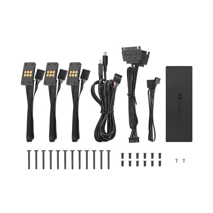 Thermaltake TS140 Black Ventilador 14cm Negro Pack de 3 Thermaltake TS140 Black Ventilador 14cm Negro Pack de 3