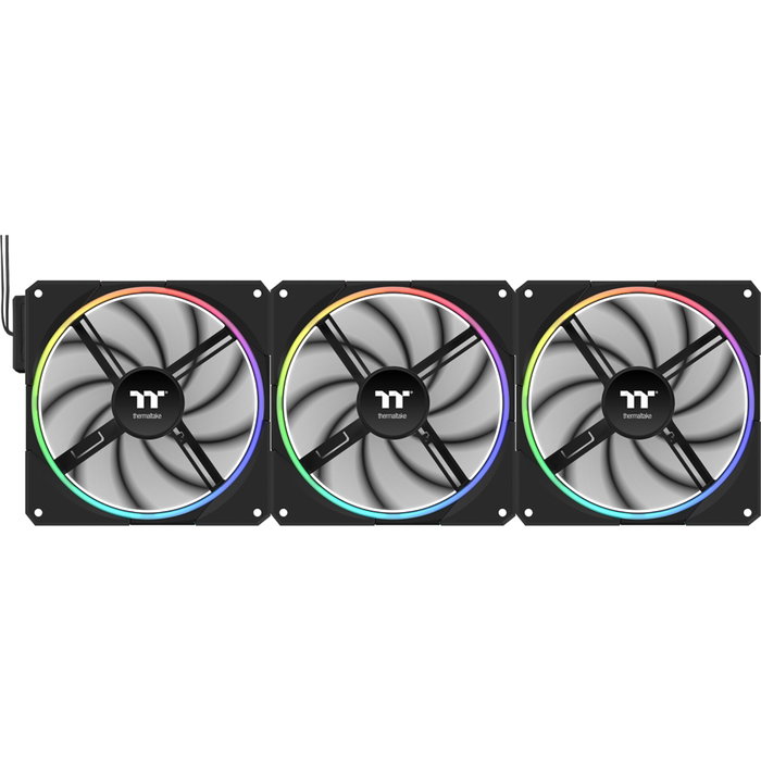 Thermaltake TS140 Black Ventilador 14cm Negro Pack de 3 Thermaltake TS140 Black Ventilador 14cm Negro Pack de 3