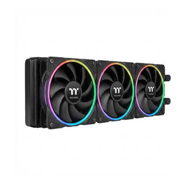 Thermaltake Ventilador PC 140mm TS140 EX RGB Negro, Paquete de 3 Unidades