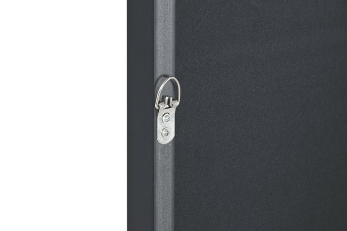 DKD Home Decor Cuadro MDF PS 60x3,5x90 Chica Perla Negro