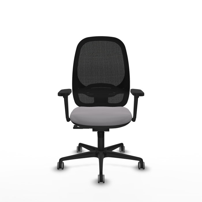 PIQUERAS Y CRESPO Silla de oficina Cilanco con mecanismo Sincro, Gris y Negro PIQUERAS Y CRESPO Silla de oficina Cilanco con mecanismo Sincro, Gris y Negro