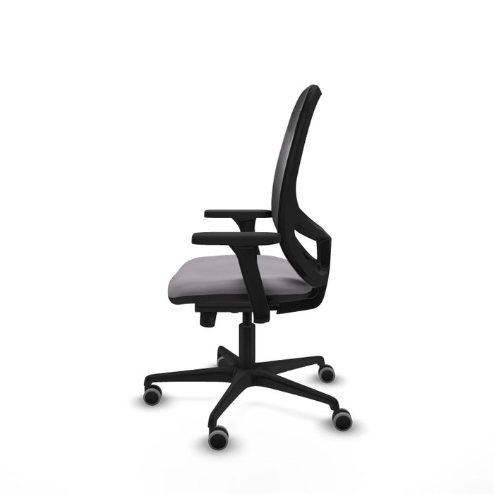 PIQUERAS Y CRESPO Silla de oficina Cilanco con mecanismo Sincro, Gris y Negro PIQUERAS Y CRESPO Silla de oficina Cilanco con mecanismo Sincro, Gris y Negro
