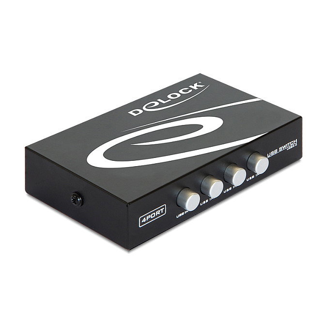 DeLOCK 87634 Conmutador USB 2.0 de 4 Puertos Manual DeLOCK 87634 Conmutador USB 2.0 de 4 Puertos Manual