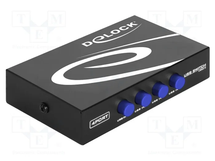 DeLOCK 87634 Conmutador USB 2.0 de 4 Puertos Manual DeLOCK 87634 Conmutador USB 2.0 de 4 Puertos Manual