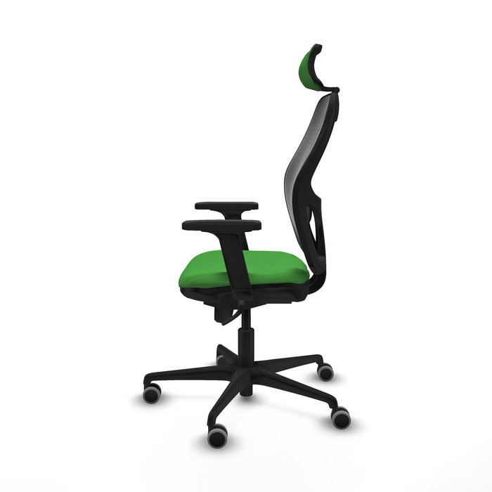 PIQUERAS Y CRESPO Silla de oficina Jorquera con mecanismo Sincro, Verde y Negro PIQUERAS Y CRESPO Silla de oficina Jorquera con mecanismo Sincro, Verde y Negro