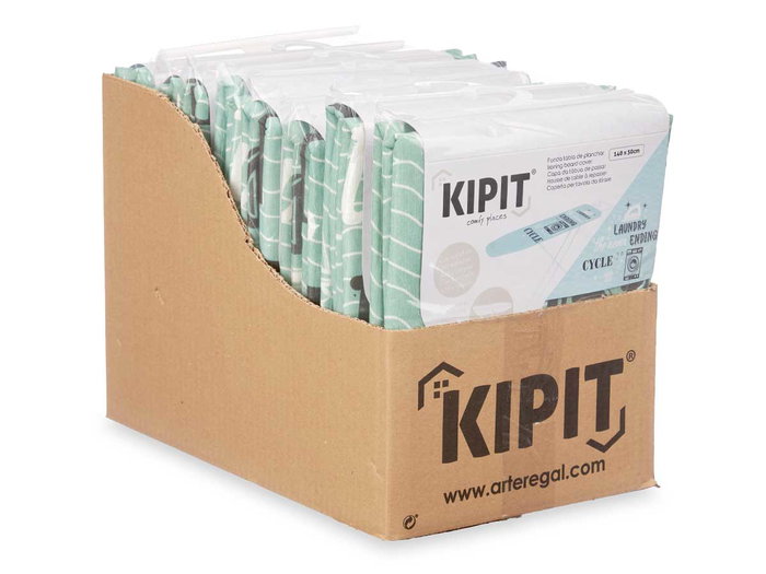 Kipit Funda Tabla Planchar con Muletón 140x50 cm Ajustable (Set de 8) Kipit Funda Tabla Planchar con Muletón 140x50 cm Ajustable (Set de 8)