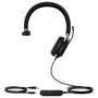Yealink UH38 Mono Microsoft Teams USB-C Negro
