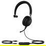 Yealink UH38 Mono Microsoft Teams Auricular USB-C Inalambrico y Alambrico Monoaural Negro
