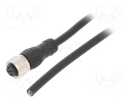 ABB Cable para sensores M12 hembra recto 6m