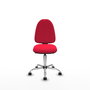 PIQUERAS Y CRESPO Silla de oficina Aýna con mecanismo Asincro, Rojo