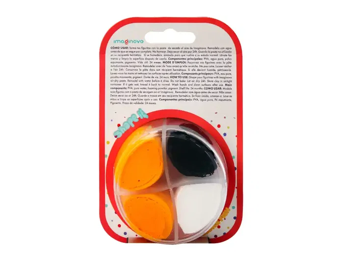 Imaginovo Set de Pasta para Modelar de Colores Surtidos con Instrucciones de Pez Payaso Imaginovo Set de Pasta para Modelar de Colores Surtidos con Instrucciones de Pez Payaso