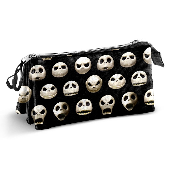 Karactermania Disney Pesadilla Antes de Navidad Estuche Portatodo Triple Face Negro