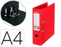 Esselte Archivador de palanca n 1 co2 neutral DIN A4 Cartón forrado Lomo 75 mm Rojo Vivida