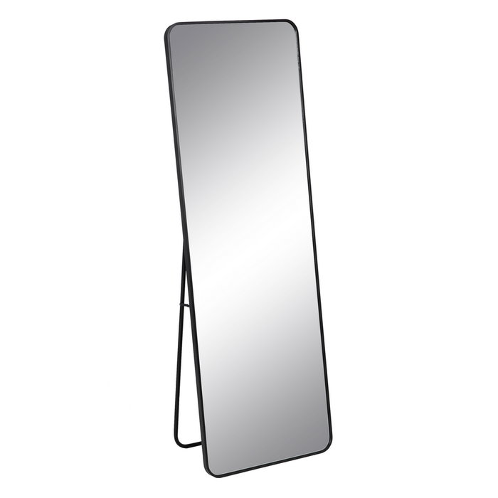 Espejo Vestidor Negro Aluminio-Cristal 56 X 3 X 165 cm