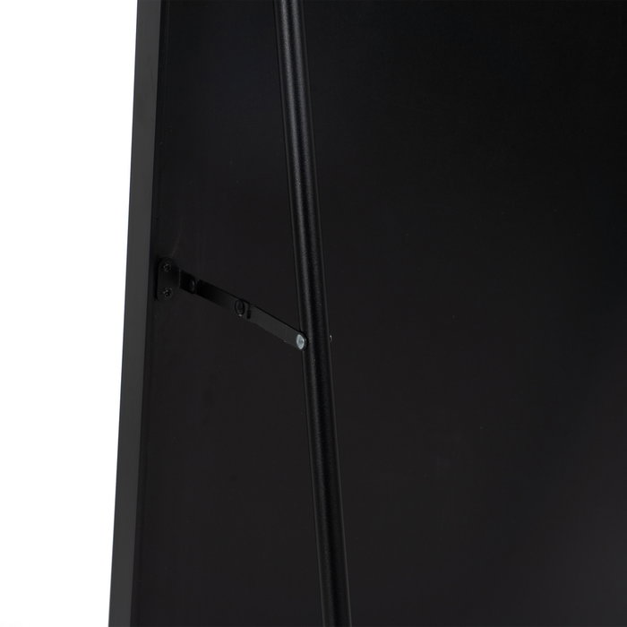 Espejo Vestidor Negro Aluminio-Cristal 56 X 3 X 165 cm