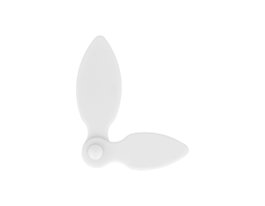 Innspiro Kit de manecillas de reloj de plástico blanco 58 y 45mm (25u.)