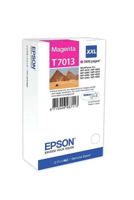 Epson Cartucho T7013 Magenta XXL C13T70134010 Epson Cartucho T7013 Magenta XXL C13T70134010