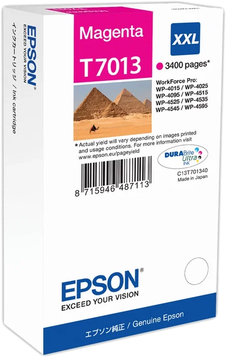Epson Cartucho de tinta T7013 XXL Magenta C13T70134010