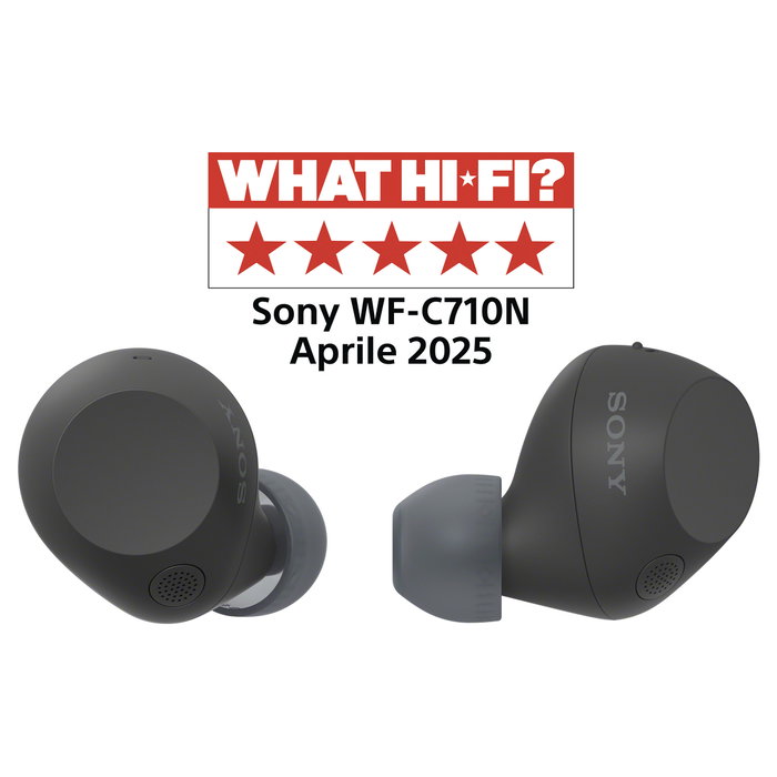 Sony WF-C710N Negro, Auriculares In-Ear con Cancelación de Ruido y Bluetooth 5.3 Sony WF-C710N Negro, Auriculares In-Ear con Cancelación de Ruido y Bluetooth 5.3