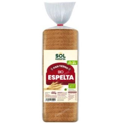 SOLNATURAL Pan de Molde de Espelta Bio 400g - Vegano, con Aceite de Oliva Virgen y Levadura Madre SOLNATURAL Pan de Molde de Espelta Bio 400g - Vegano, con Aceite de Oliva Virgen y Levadura Madre