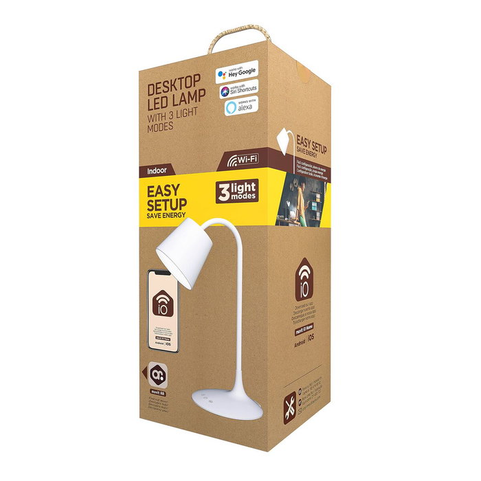 muvit iO Lámpara Sobremesa WiFi Blancos muvit iO Lámpara Sobremesa WiFi Blancos