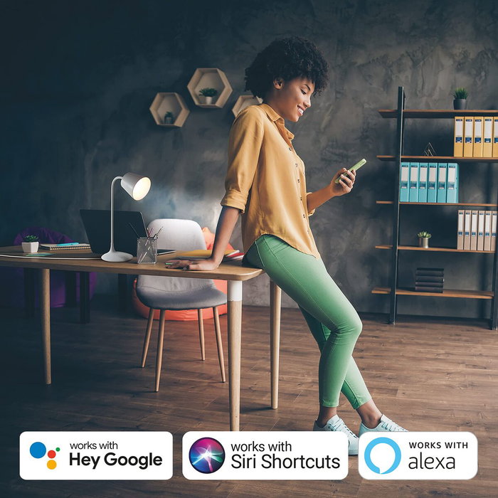 muvit iO Lámpara Sobremesa WiFi Blancos muvit iO Lámpara Sobremesa WiFi Blancos