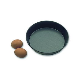 MATFER Molde de Pastelería Teflonado Liso Alto, 32 cm de Diámetro x 4.5 cm de Altura