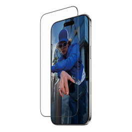 PanzerGlass Protector de pantalla iPhone 17 Air UWF Fastfit con marco negro