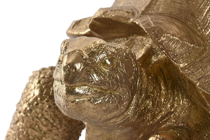 DKD Home Decor Figura de Tortuga en Resina Dorado DKD Home Decor Figura de Tortuga en Resina Dorado
