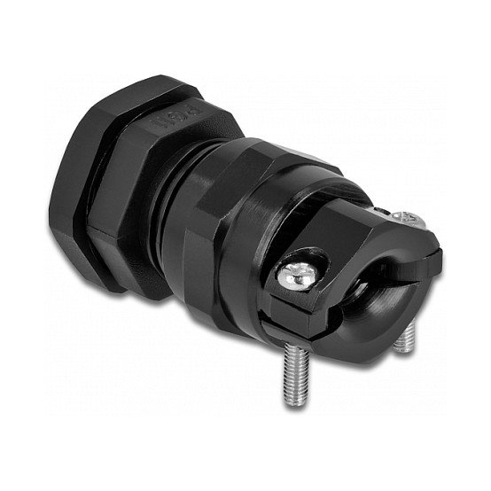 DeLOCK Prensaestopas PG11 con alivio de tensión y protección contra la flexión negro DeLOCK Prensaestopas PG11 con alivio de tensión y protección contra la flexión negro