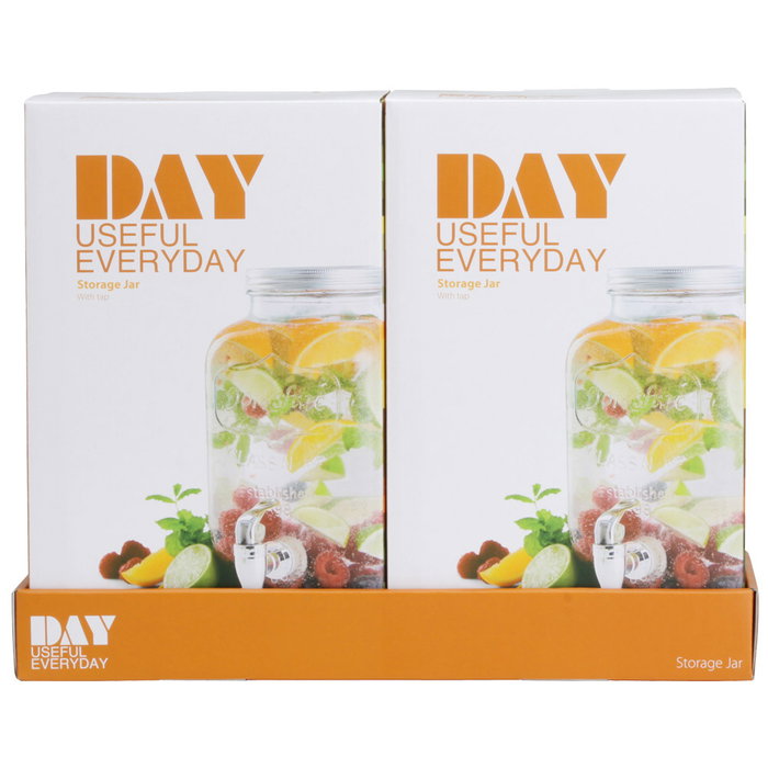 Day Dispensador de Bebida 8 L - Pack de 2 unidades Day Dispensador de Bebida 8 L - Pack de 2 unidades