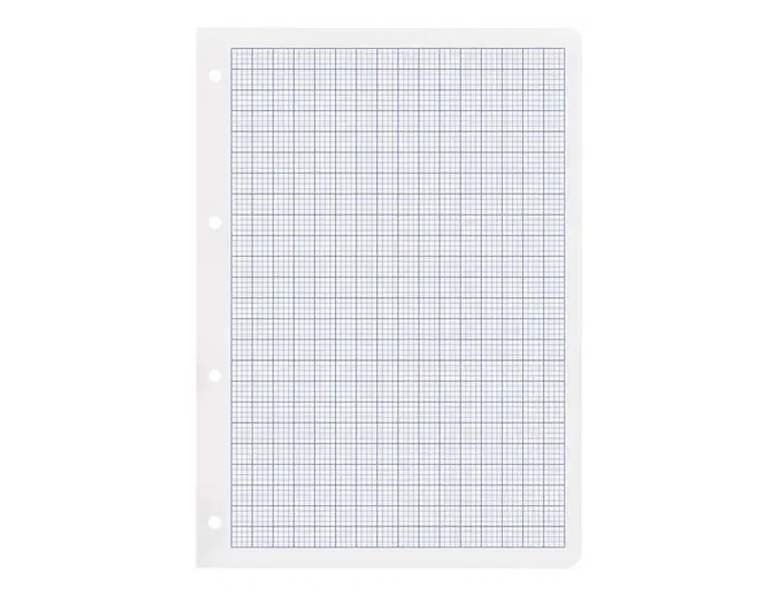 Liderpapel Recambio A4 100 Hojas 100gr Rayado Nº 46, 4 Taladros