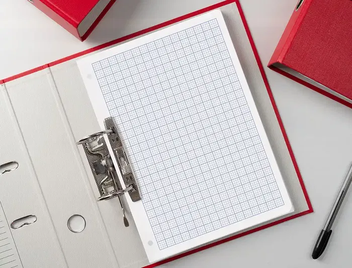 Liderpapel Recambio A4 100 Hojas 100gr Rayado Nº 46, 4 Taladros