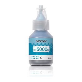 Brother BT5000C Cartucho de Tinta Cyan, Alto Rendimiento, 5000 páginas, Tinta a base de pigmentos, Compatible con DCPT300, DCPT500W, MFCT800W y otros modelos Brother