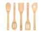 Kinvara Set 5 Utensilios Bambu Marron 20x36x1 cm (Set de 18)