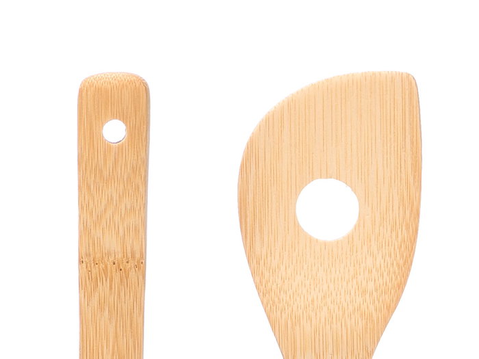 Kinvara Set 5 Utensilios Bambu Marron 20x36x1 cm (Set de 18)