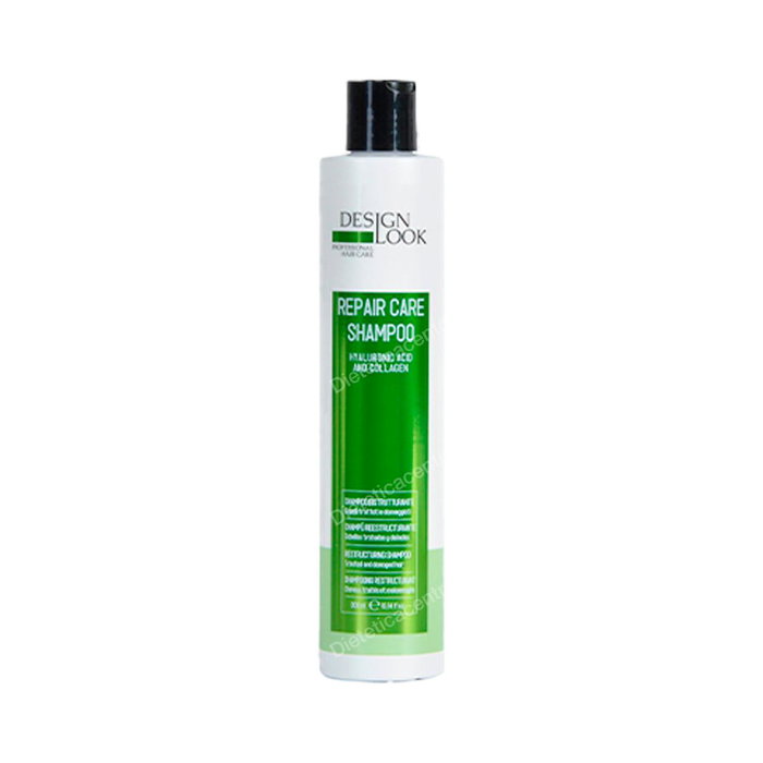 Design Look Champú Reestructurante Ácido Hialurónico y Colágeno Repair Care 300ml Design Look Champú Reestructurante Ácido Hialurónico y Colágeno Repair Care 300ml