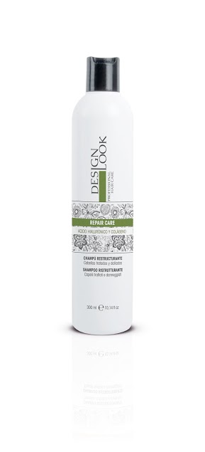 Design Look Champú Reestructurante Ácido Hialurónico y Colágeno Repair Care 300ml