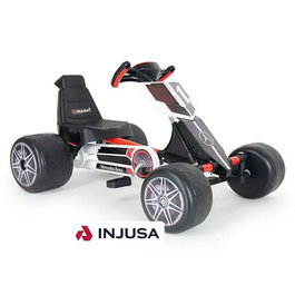 Injusa Go Kart Mercedes Pedales, Juguete de Conducción para Niños a Partir de 2 Años, Dimensiones 86 x 60 x 50 cm