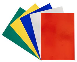 Cartulina 50X65 Cm Fabrisa 230G Metalizado Azul Paquete De 10