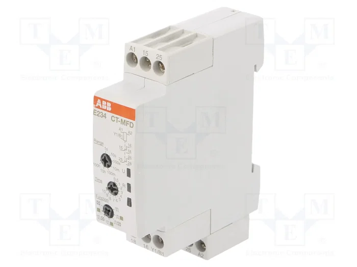 ABB Relé de tiempo CT-MFD.21 12÷240VAC/VDC ABB Relé de tiempo CT-MFD.21 12÷240VAC/VDC