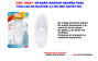3M Command Gancho para Toallas Grande Blanco