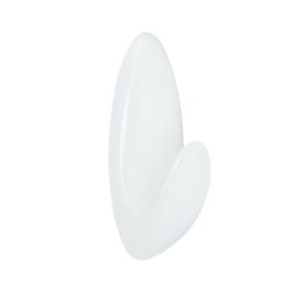 3M Command gancho para toallas, grande, blanco, 1 unidad + 2 tiras adhesivas, carga máxima 2.2 kg, referencia bath17