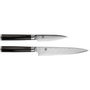 Kai Shun Classic Set Small Knife DM-S210 de 2 piezas de plata/negro