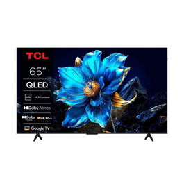 TCL 65P7K - Televisor QLED 65 Pulgadas 4K Ultra HD HDR Dolby Atmos, Smart TV Google TV, Procesador AiPQ, 120Hz Gaming, HDMI 2.1, Modo Game Master, Diseño Sin Marco