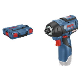 Bosch Professional GDR 12V-110 Atornillador de impacto inalámbrico 12V solo Click & Go, L-BOXX