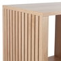 Home Deco Factory Estantería Klaus con 9 Compartimentos Natural Madera Aglomerado MDF 102x32x99 cm